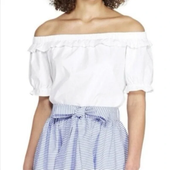 NWT Vineyard Vines for Target Off the Shoulder Blouse - Picture 2 of 9